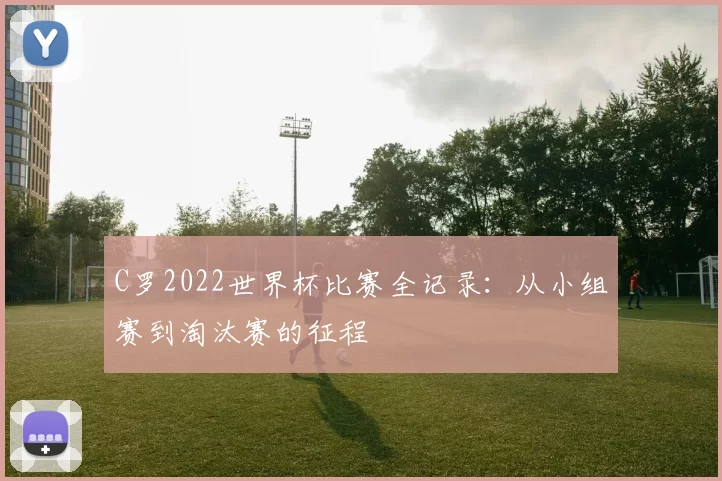 C罗2022世界杯比赛全记录:从小组赛到淘汰赛的征程