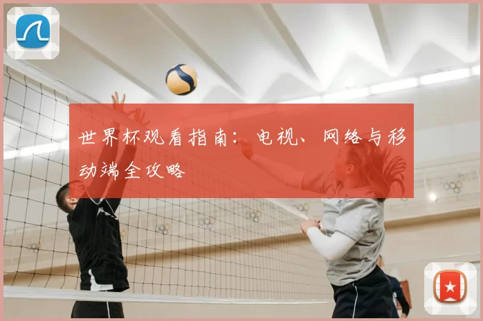 世界杯观看指南:电视、网络与移动端全攻略