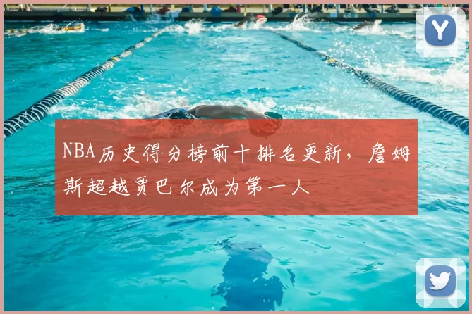 NBA历史得分榜前十排名更新,詹姆斯超越贾巴尔成为第一人