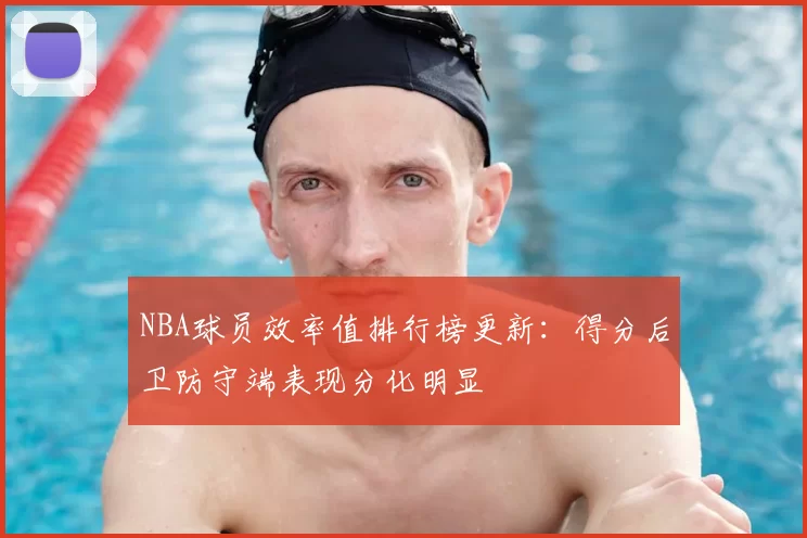 NBA球员效率值排行榜更新:得分后卫防守端表现分化明显