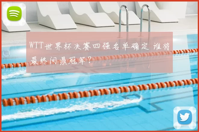 WTT世界杯决赛四强名单确定 谁将最终问鼎冠军？