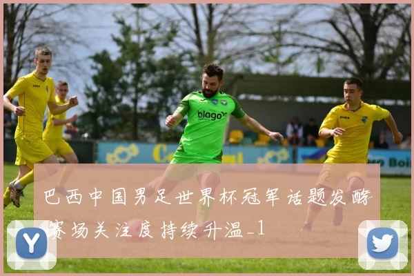 巴西中国男足世界杯冠军话题发酵 赛场关注度持续升温_1